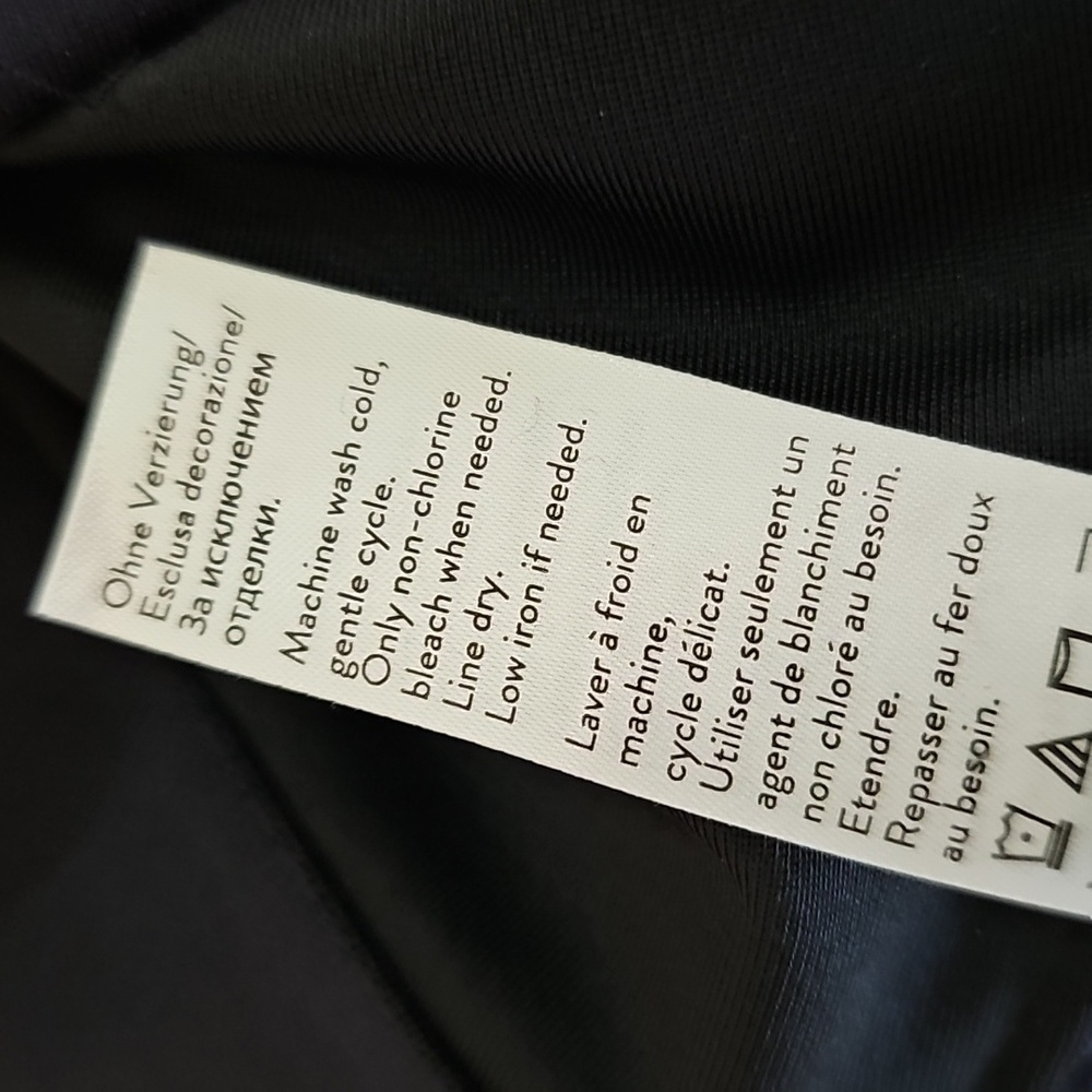 Spanx The Perfect Pant Ankle Piped Skinny black and white, Womens M Petite - Picture 11 of 11